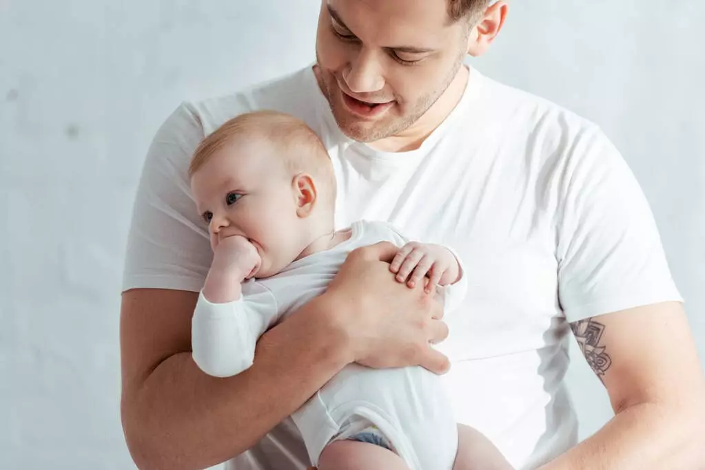 In the Bosom of the Father Newborn Photography