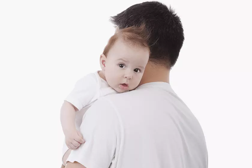 Over The Shoulder, Newborn Photography