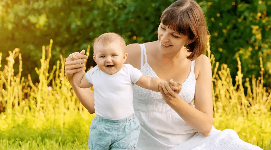 Take A Walk Outside Newborn Photography