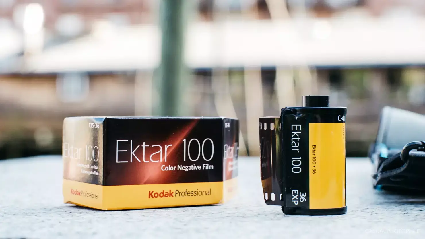 Kodak Ektar 100, Kodak Camera with Film