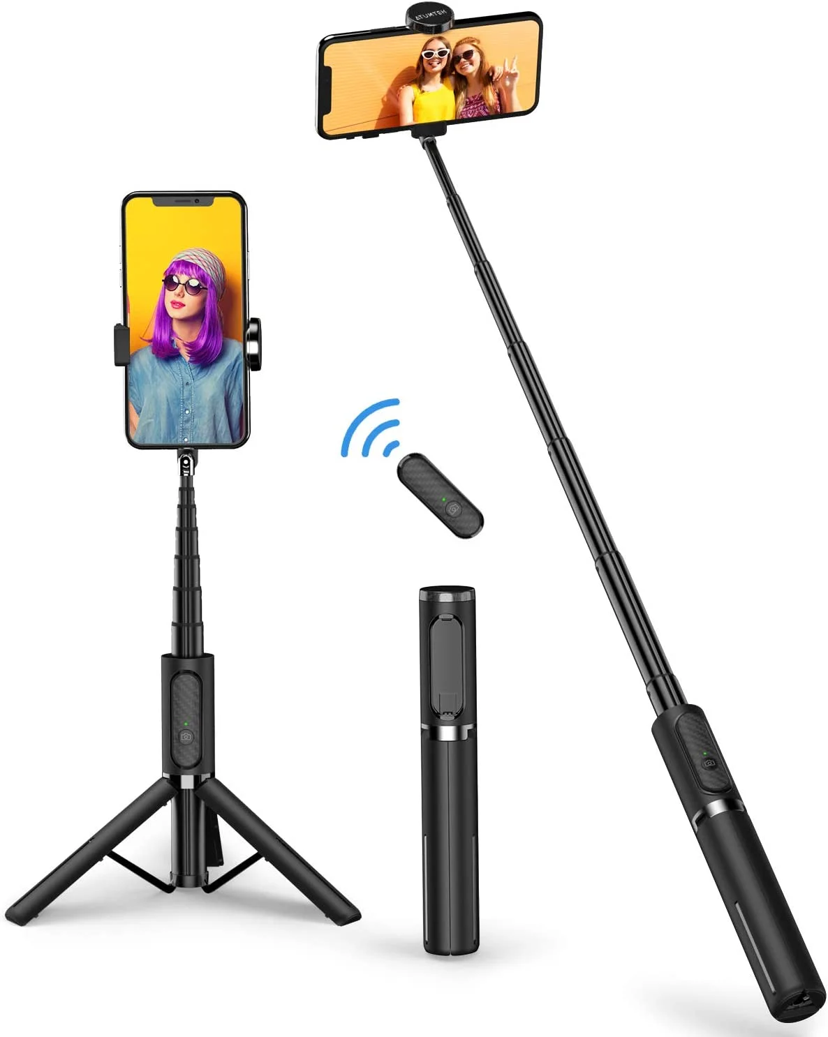 Atumek 3-in-1 Selfie Stick