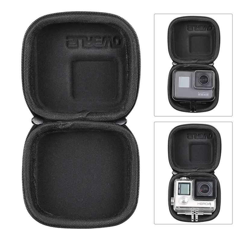 SUREWO Travel-Friendly Double Zipper Design Hard Carrying Case 