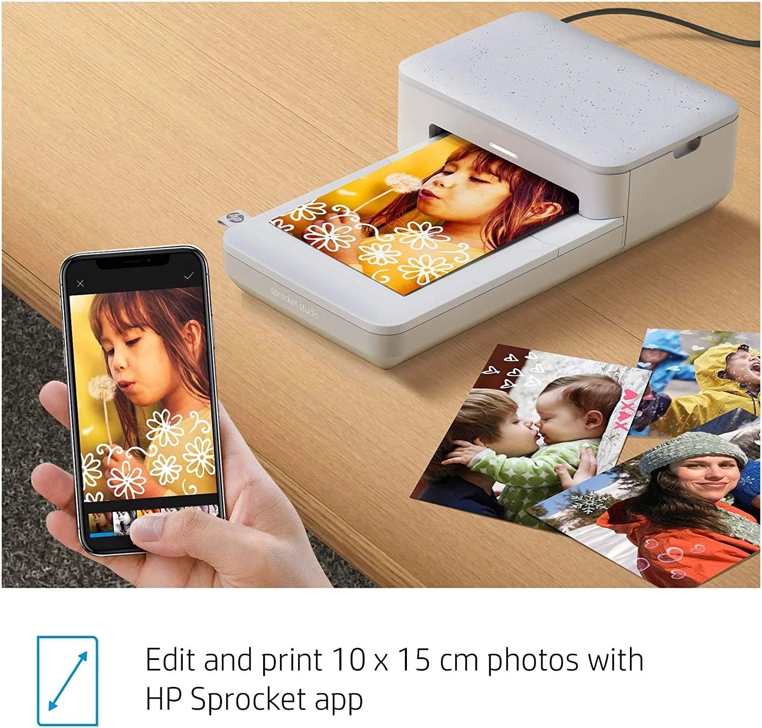 HP Sprocket Studio Photo Printer