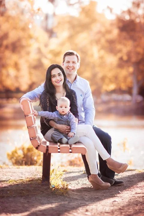 Posing In The Garden, Family Photoshoot Ideas