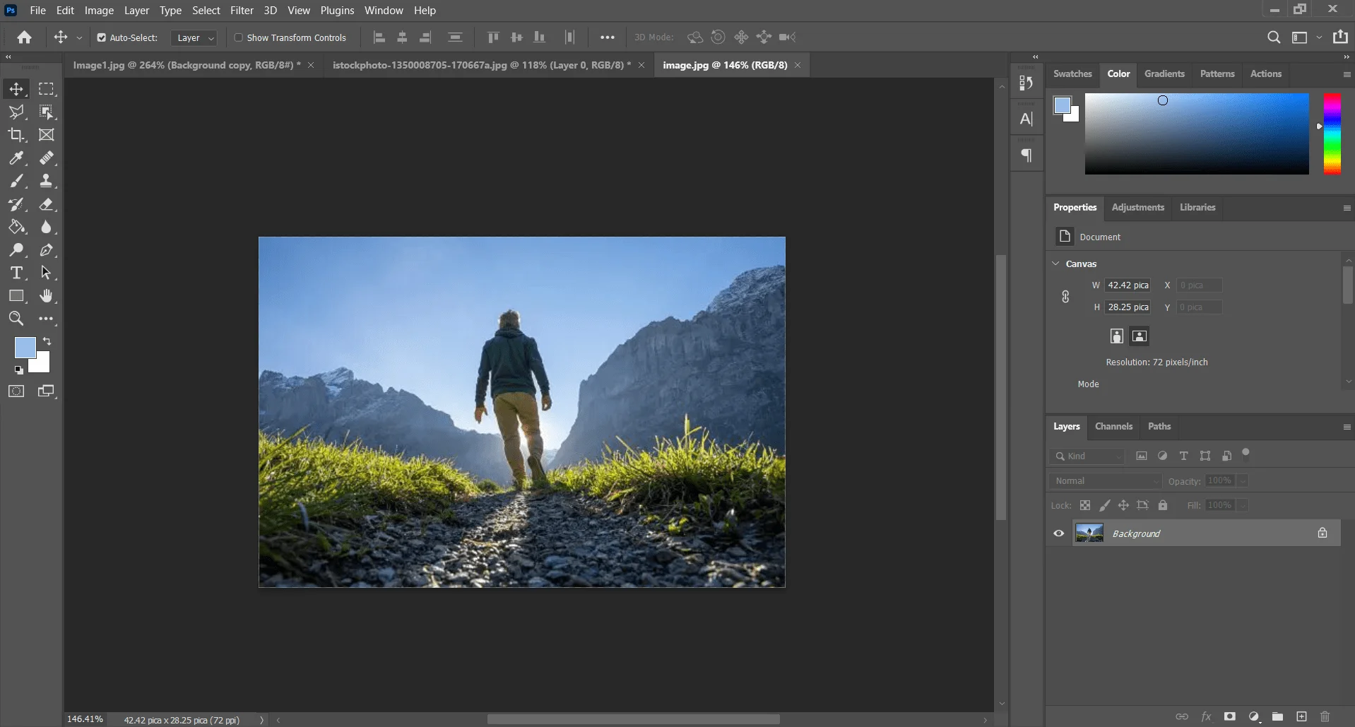 Open Image in Photoshop, Content Aware Fill Photoshop, WikiLearns