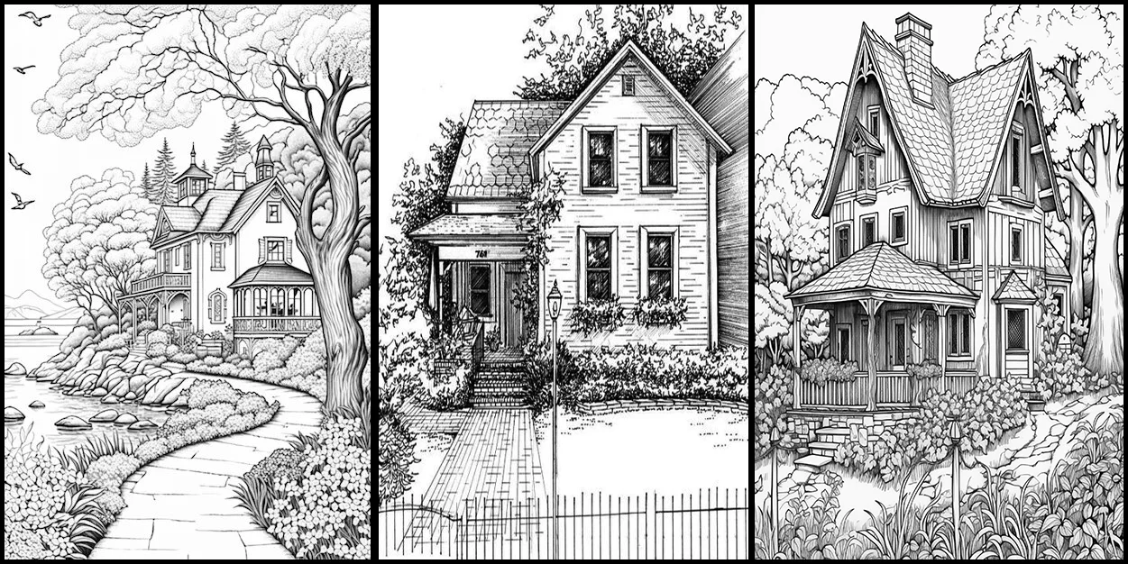 Draw An Outside View of Your House