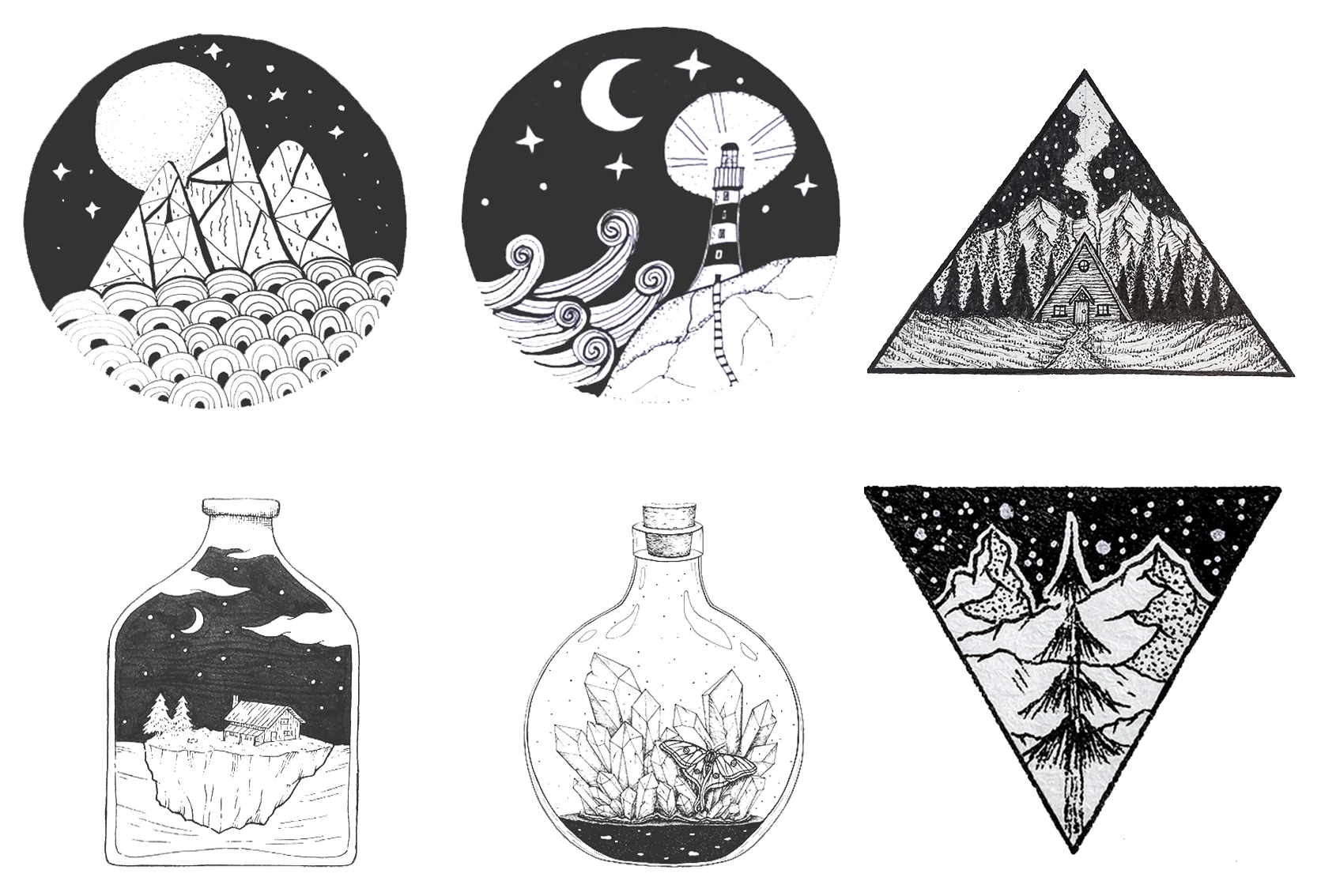 Create A Tiny World, Creative Drawings