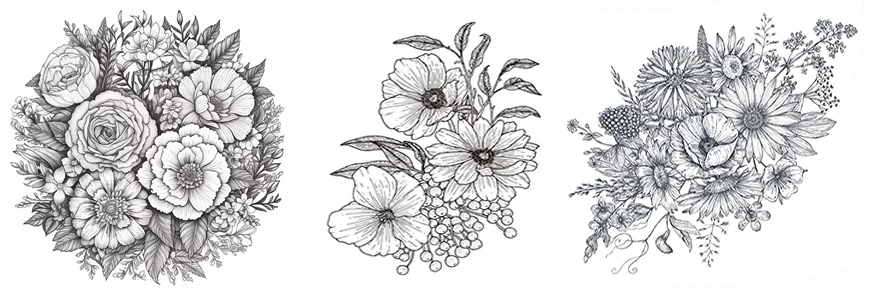 Make A Floral Composition Ideas