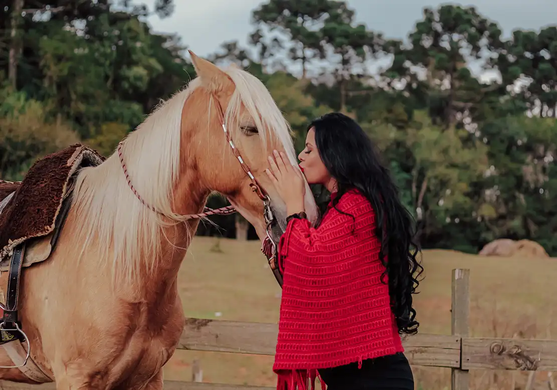  Kiss on the Forehead of the Horse