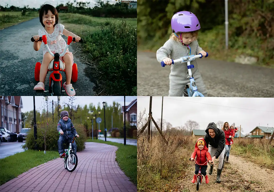 Baby's Cycle Riding