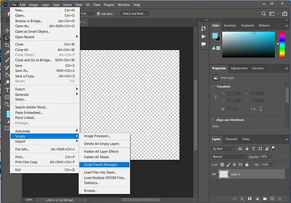 Open All images in Photoshop, Animated GIF in Photoshop