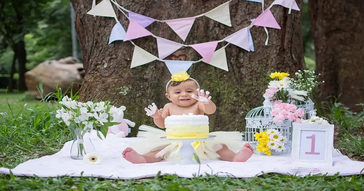 Baby's Cake Smash Photoshoot