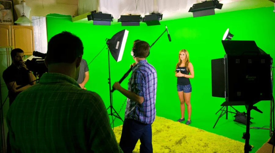 Latest Technology and Update, Green screens of Photo Booth Business